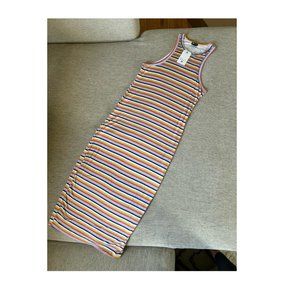 Billabong Striped tomboy tank dress NWT